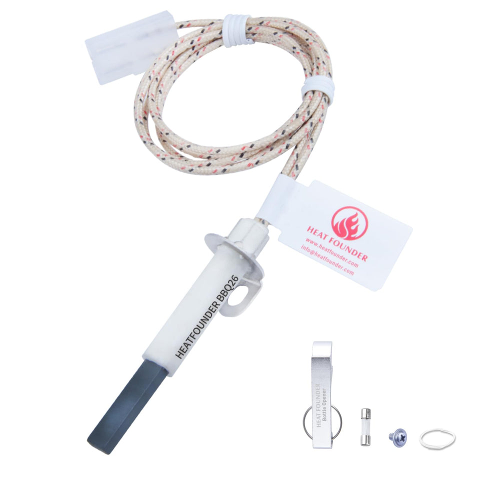 HEATFOUNDER 90S ignition mini in action for quick pellet grill startups.