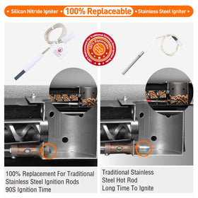 HEATFOUNDER direct-install design simplifies replacement for easier setup.