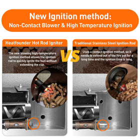 HEATFOUNDER silicon nitride rod showcases durable ceramic core.