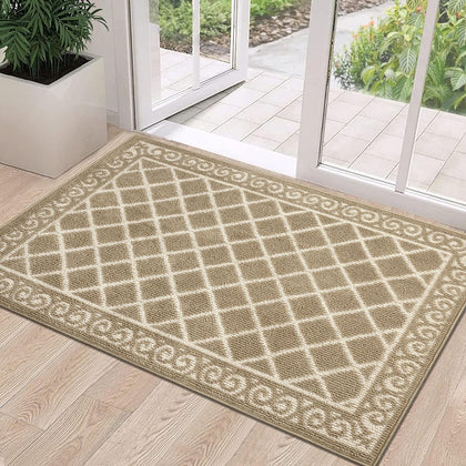 HEBE indoor door mat 32x48 with non-slip surface for safe entryways
