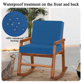 HEBE RUGS durable wrinkle-free fabric cushions maintain color after outdoor use