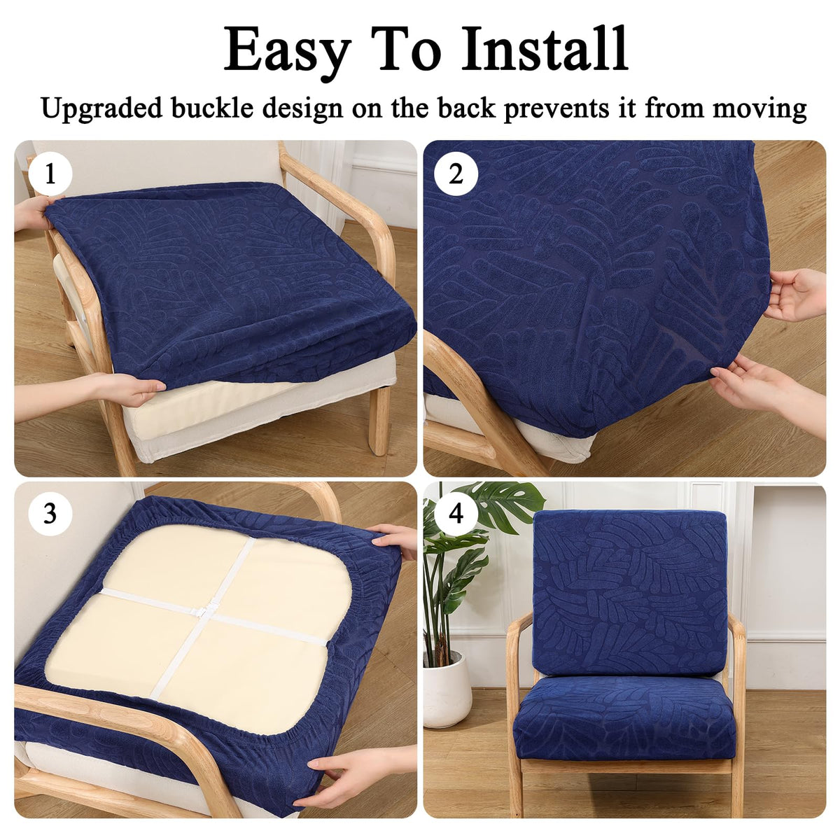 HEBE RUGS size guide for 19-26 inch cushions indicating broad compatibility.