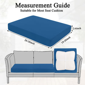 HEBE RUGS washable cushion slipcovers simplify care for patio cushions