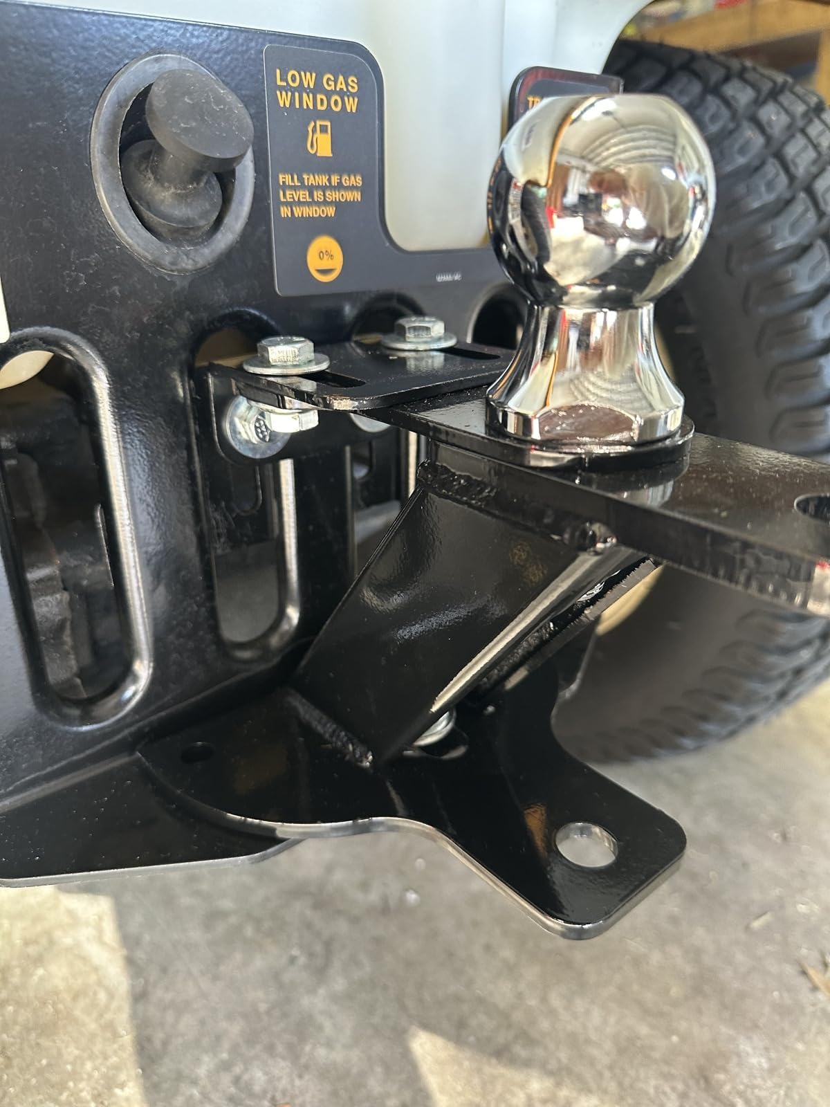 HECASA universal hitch kit includes instructions for easy bolt-on setup