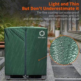 HECHEN IBC tote cover packed when not in use demonstrates portability.