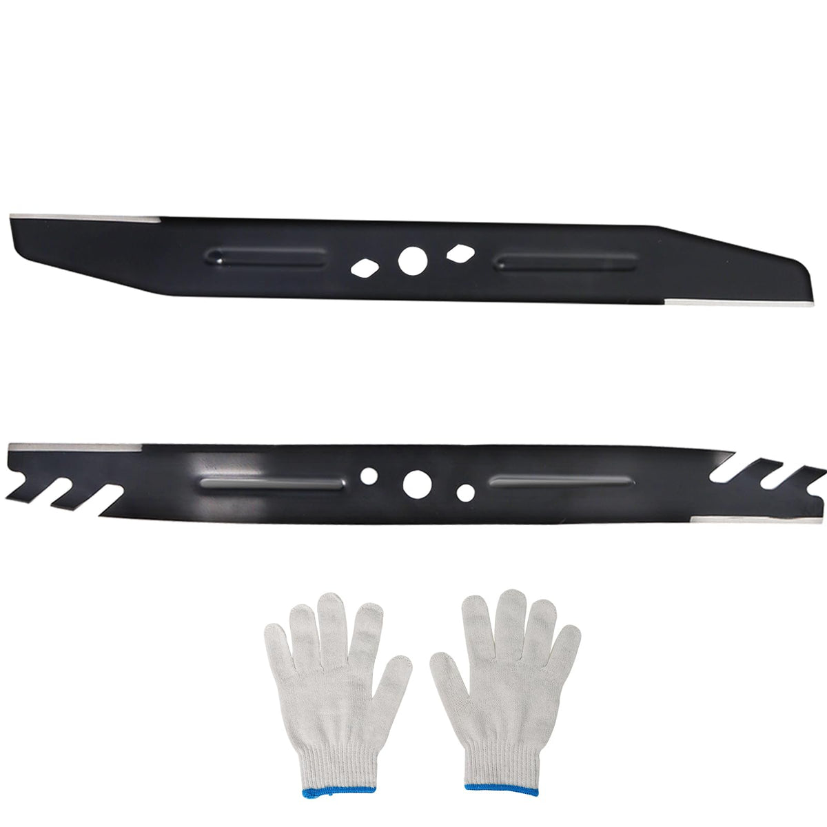 Hedday AB2101D 21-inch blades pack for Power+ 56V mowers delivers neat cuts.