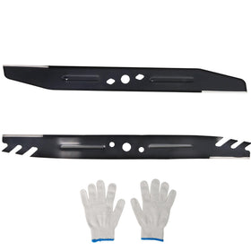 Hedday AB2101D 21-inch blades pack for Power+ 56V mowers delivers neat cuts.