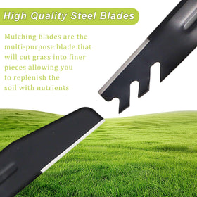 Hedday AB2101D heavy-duty steel blades ensure durability in tough conditions.