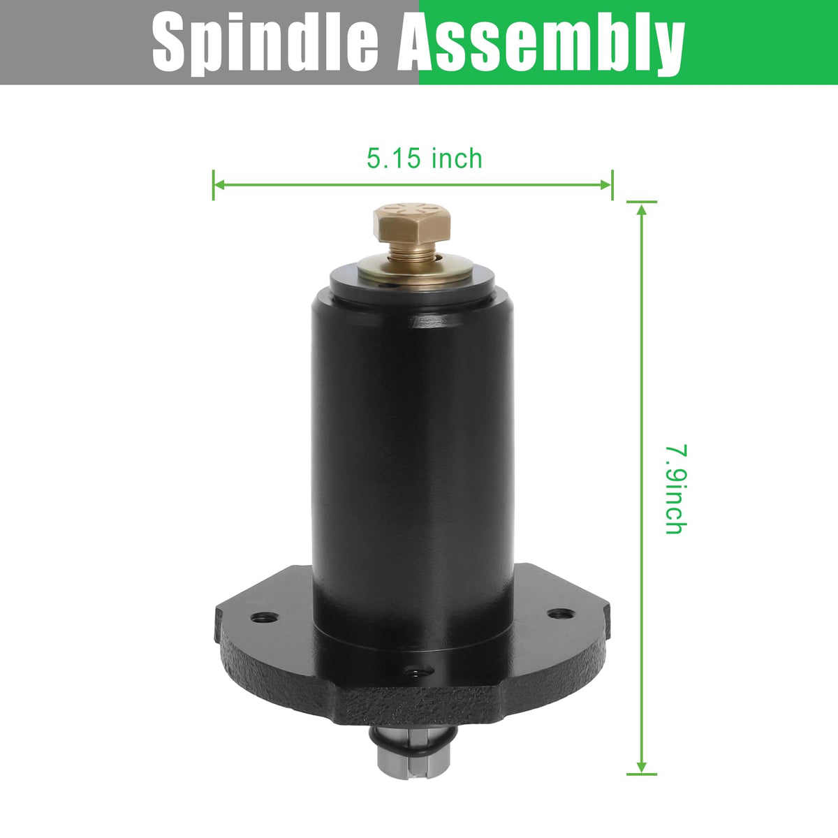 Hedday spindle assembly on Gravely Pro Stance 60 for sturdy mowing