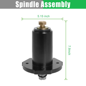 Hedday spindle assembly on Gravely Pro Stance 60 for sturdy mowing