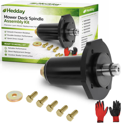 Hedday spindle assembly on Gravely Pro Turn 252 for durable cutting performance