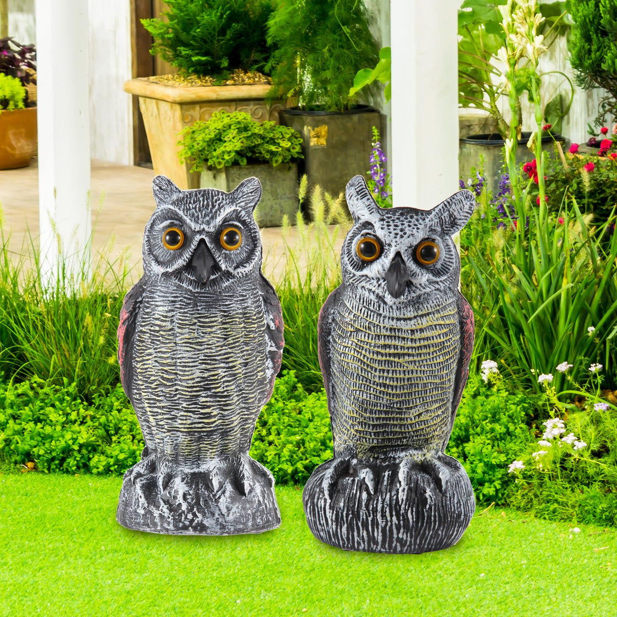 Hedoc wildlife-friendly deterrent protects yards without harming birds.