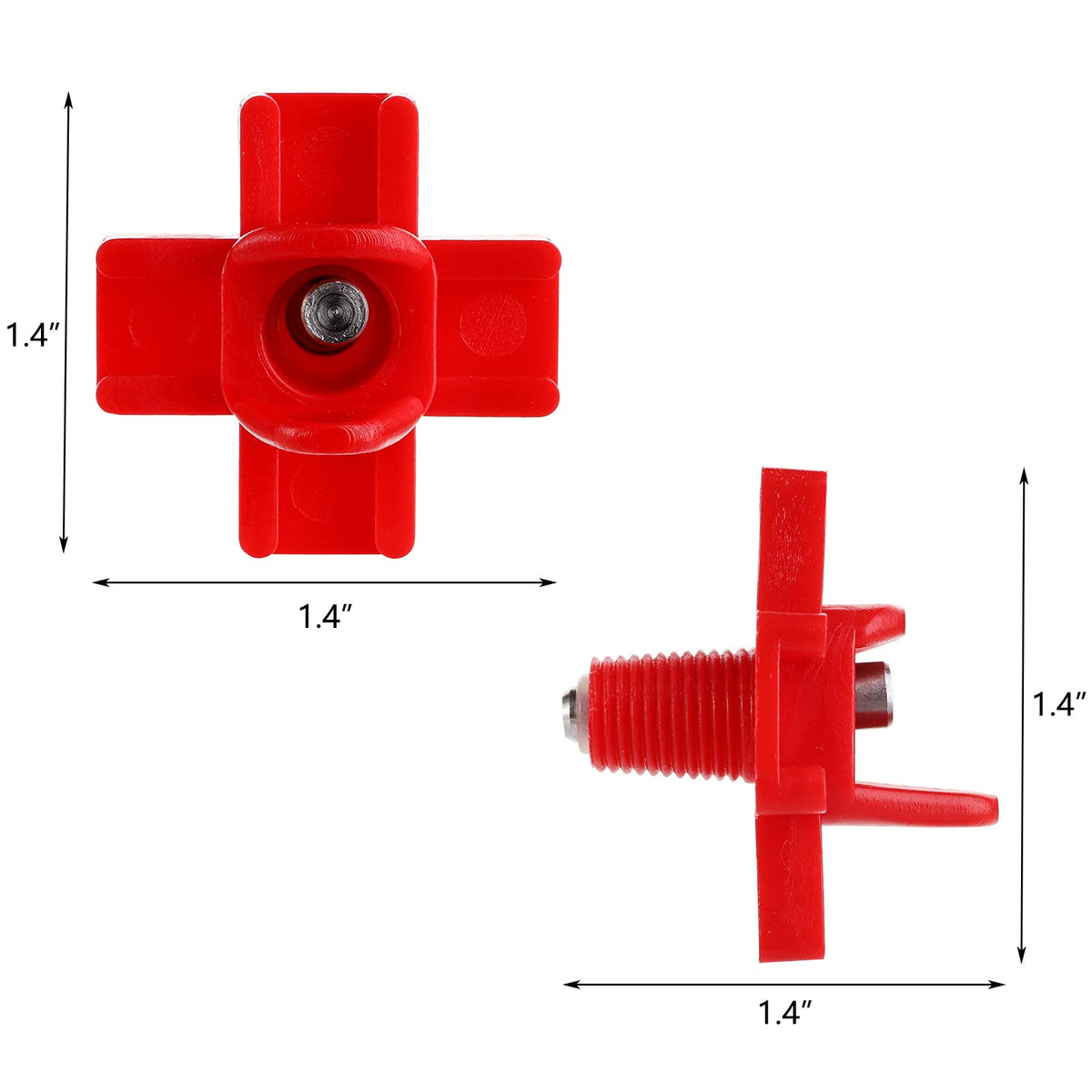Hedume automatic side-mount waterer action keeps water clean and accessible.