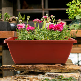 Hedume durable plastic planter designed for long-lasting use.