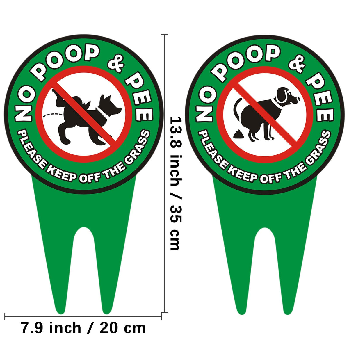 Hefuner please keep off the grass sign aluminum weatherproof lawn