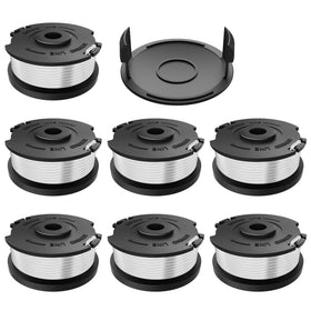 HEINPRO trimmer line spool with seven spools and cap for quick, reliable lawn edging.