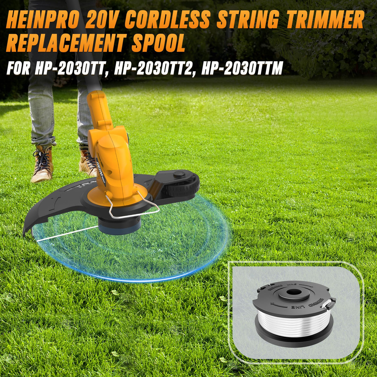 HEINPRO upgraded nylon polyamide line delivers wear resistance for long-lasting outdoor trimming.