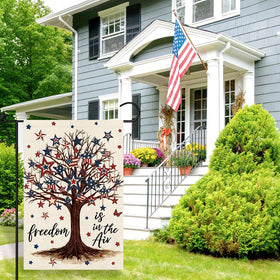 Heirloom Haven 12x18 flag is durable and easy to care for.