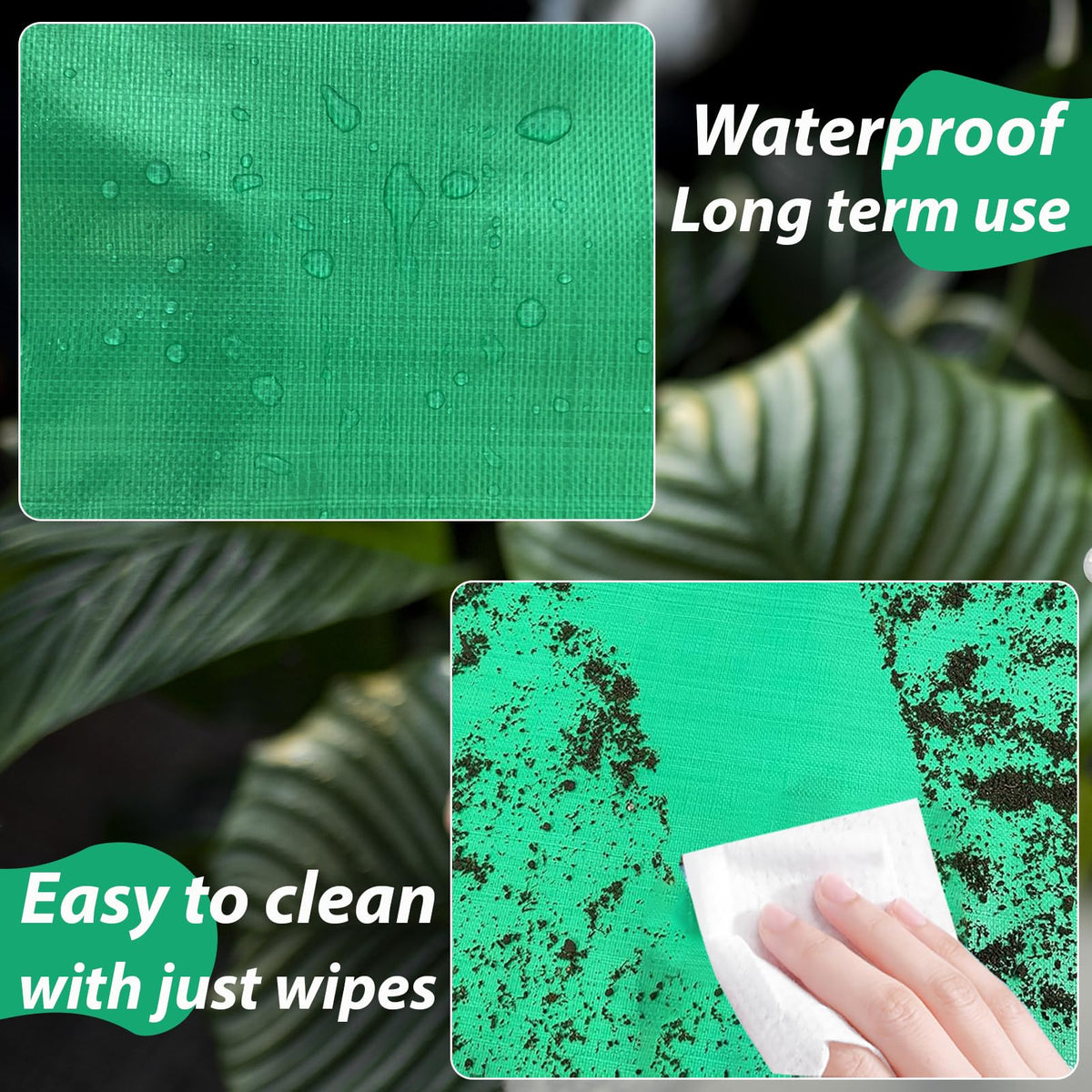 HejVulkan easy-clean surface ready for quick wipe.