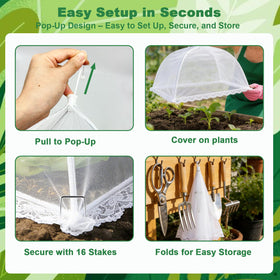 HejVulkan easy pop up design enables fast setup and compact storage