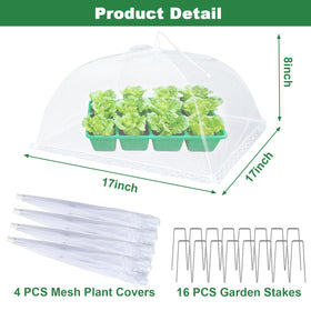 HejVulkan ground stakes securing the cover against wind and animals
