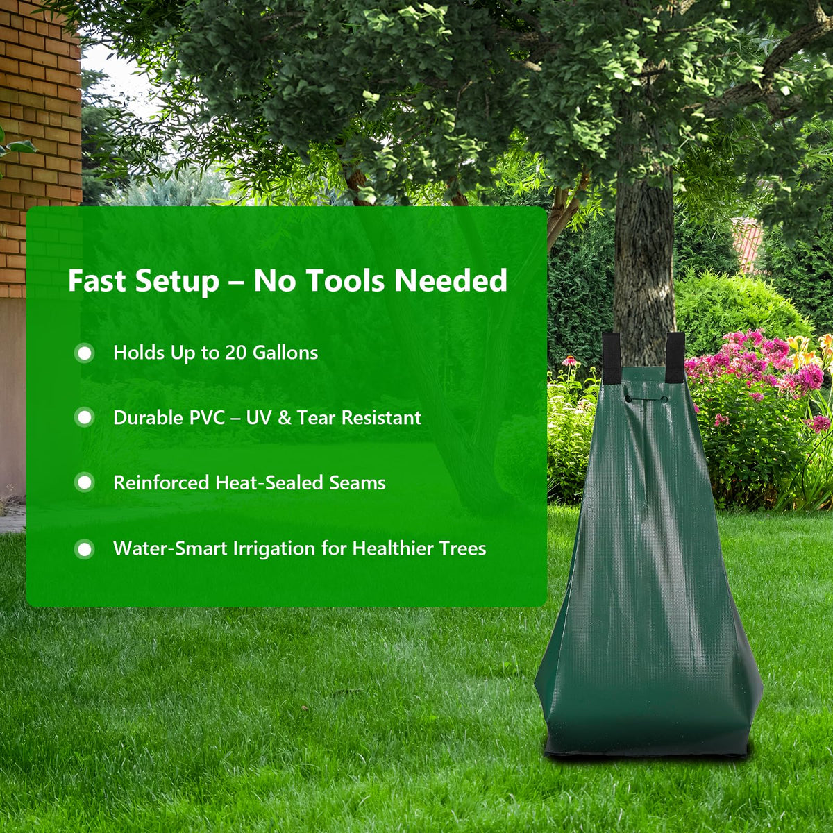 HEKIWAY durable PVC material withstands sun and weather for long-lasting use