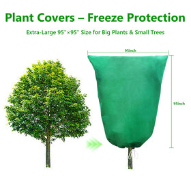 HEKIWAY extra large winter cover protects trees and citrus from cold winds and ice.