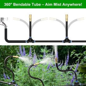 HEKIWAY included tees and quick connector enable easy DIY installation.