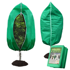 HEKIWAY plant freeze cover 95x95 shields large shrubs from frost and snow.