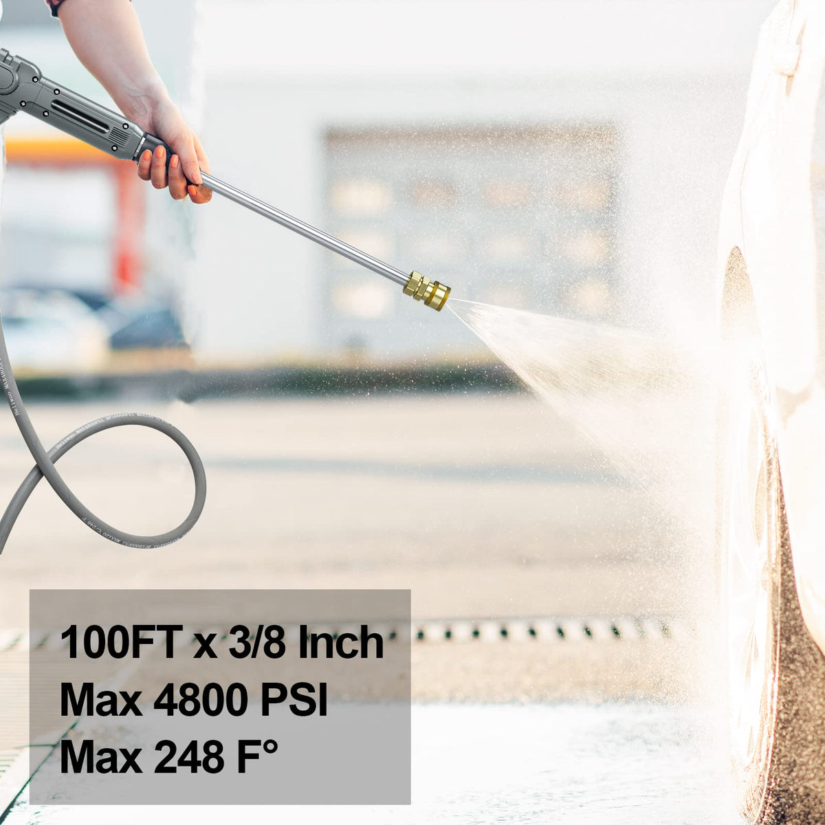 Heliwoo hot water capability up to 248F for versatile tasks.