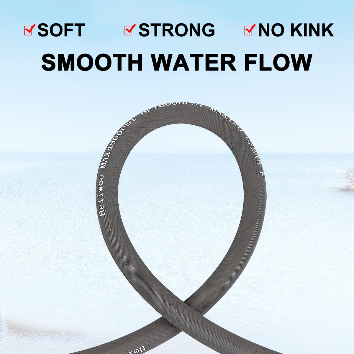 Heliwoo non-marking design protects surfaces during use.