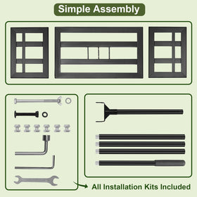 HelpLand assembly-ready lawn rake for quick yard setup.