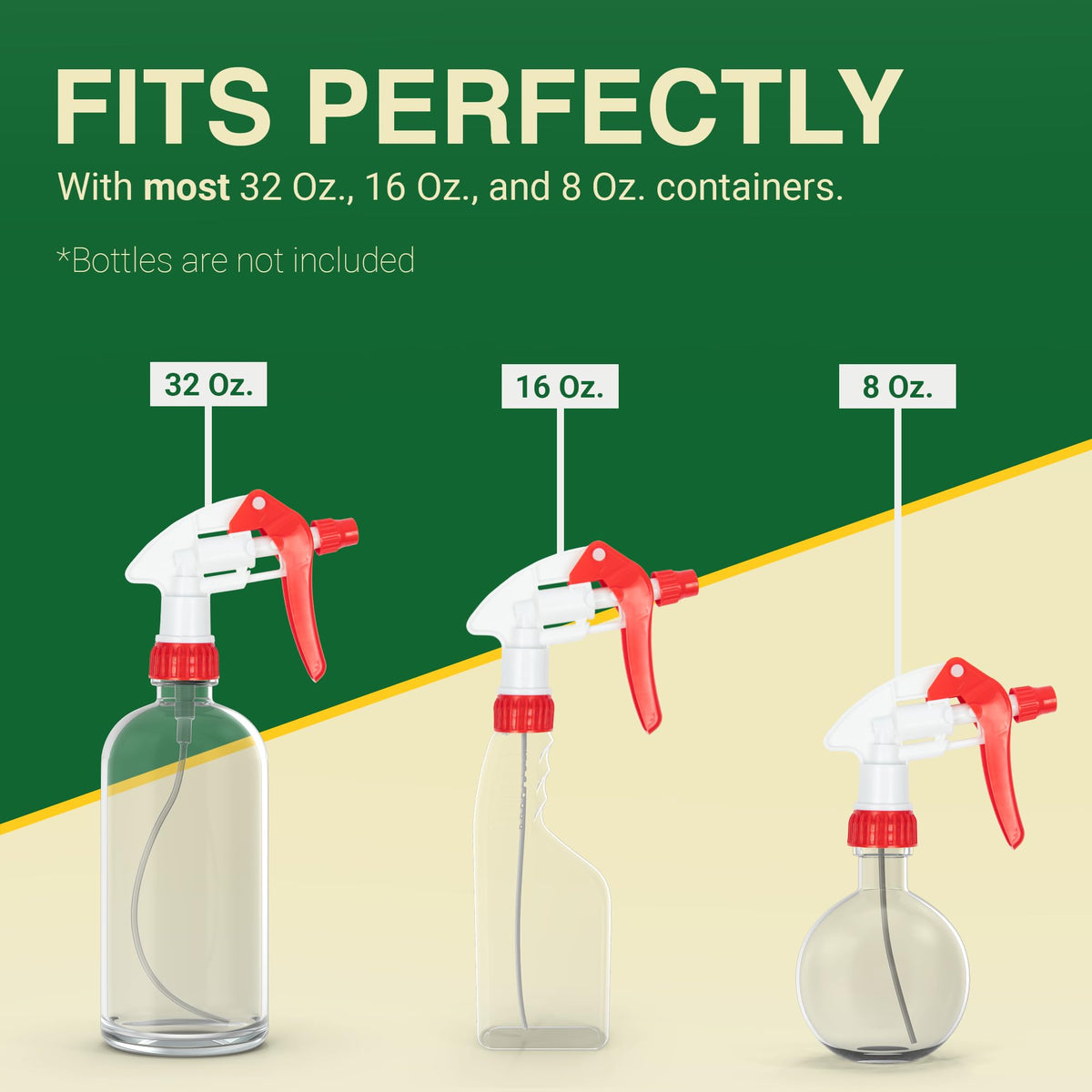 Heluva Green ergonomic triggers for quick cleaning across tasks.