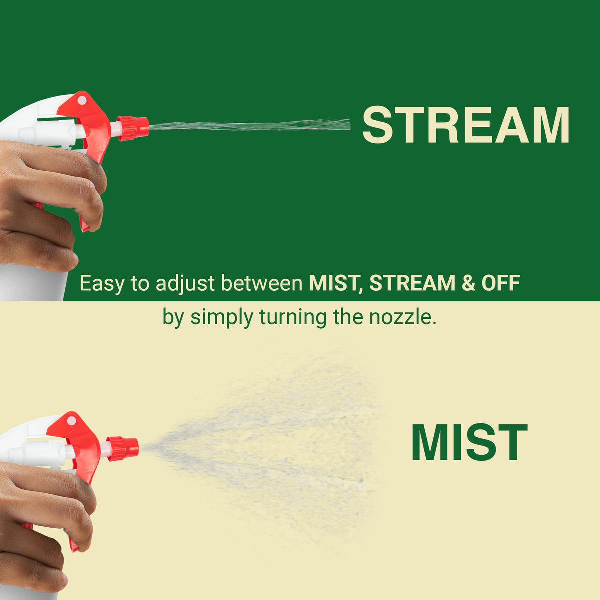 Heluva Green 24-pack replacement nozzles; no bottle included.