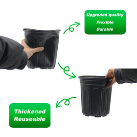 Hemikaki large-capacity pot suitable for flowers and vegetables