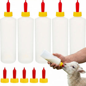 Hemoton goat nipple bottle 400ml for easy lamb feeding on the farm