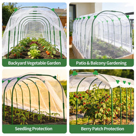 Henayuk year-round protection for plants against birds and pests.