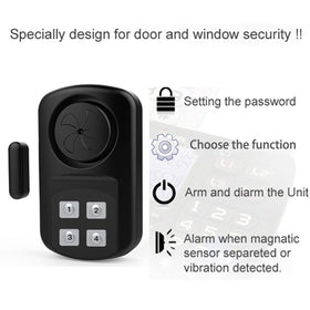 HENDUN easy-install outdoor door alarm for quick setup