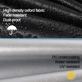 Hengme protective cover boosts outdoor furniture lifespan with high-density Oxford fabric.