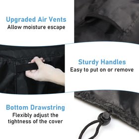 Hengme ventilation reduces condensation under cover for drier outdoor prep.