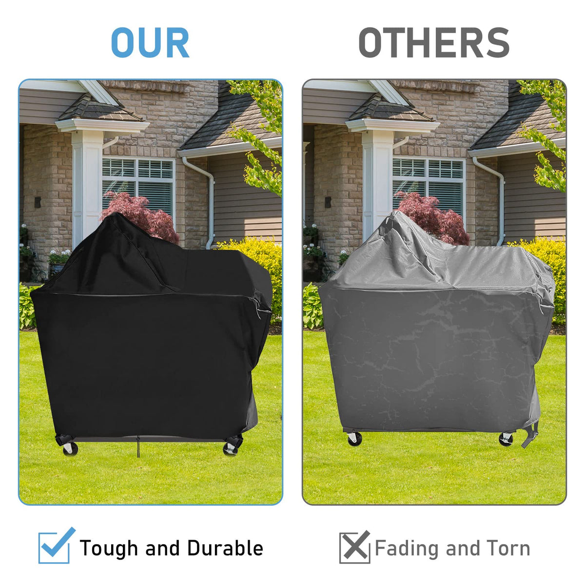 Hengme windproof bottom drawstring ensures a secure fit against gusts.
