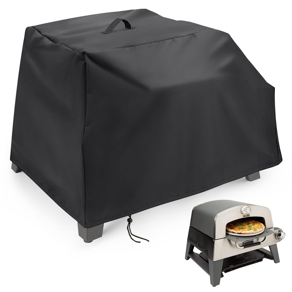 Hengme pizza oven cover CGG-403 fit protects the grill from rain and sun.