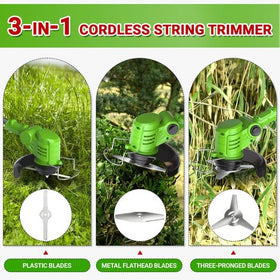Hengriacly lightweight weed wacker at 3.3 pounds reduces fatigue