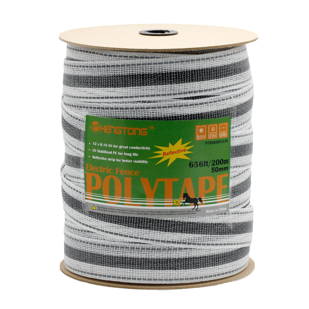 HENGTONG reflective fence tape improves night visibility for livestock