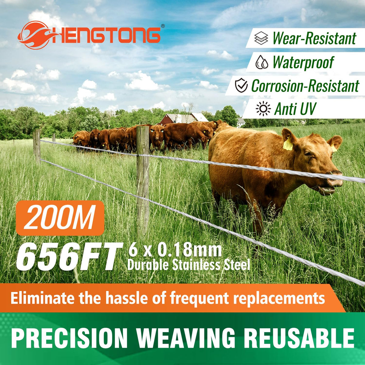 HENGTONG white color enhances boundary awareness in low light conditions.