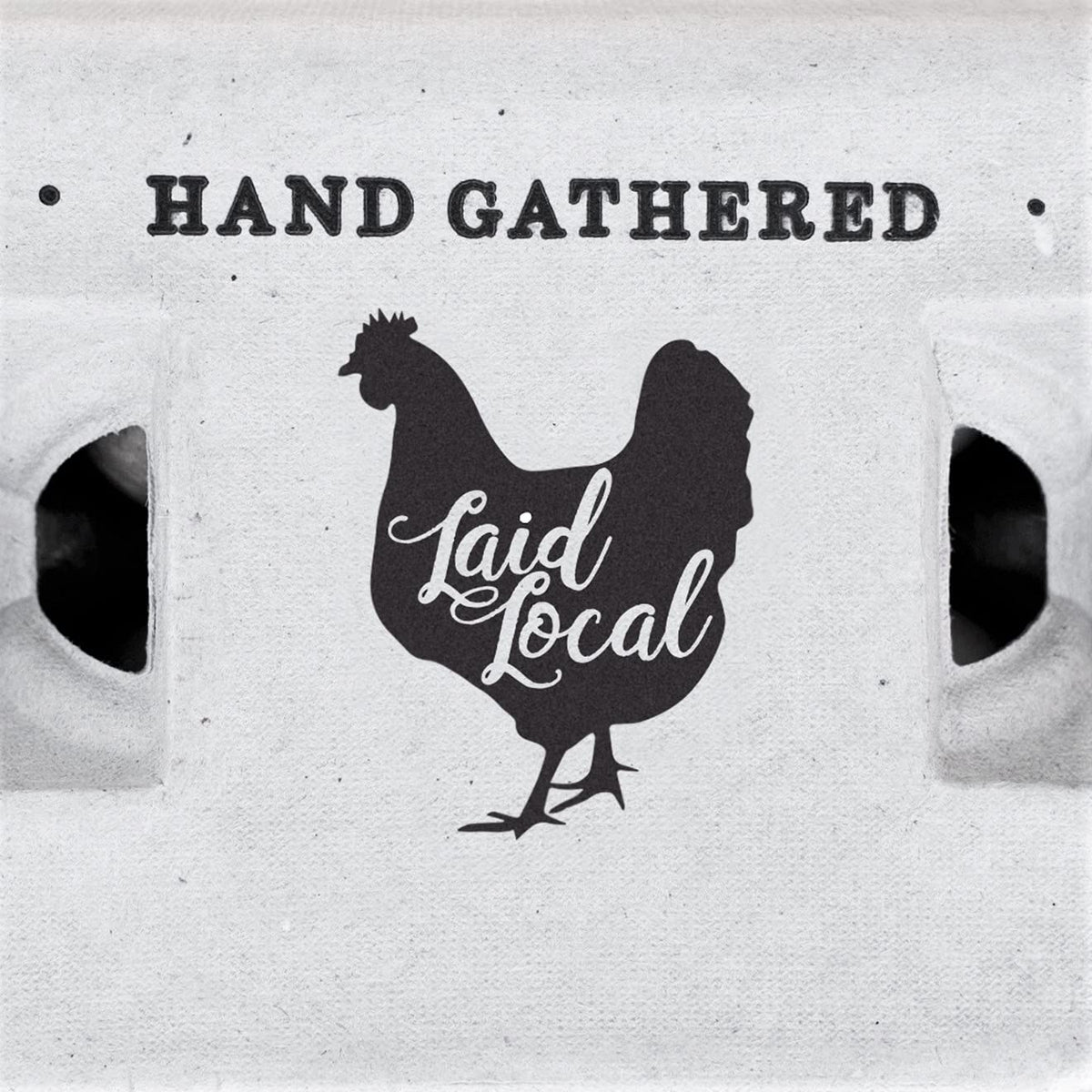 Henlay farm fresh printed design on carton ideal for local market displays
