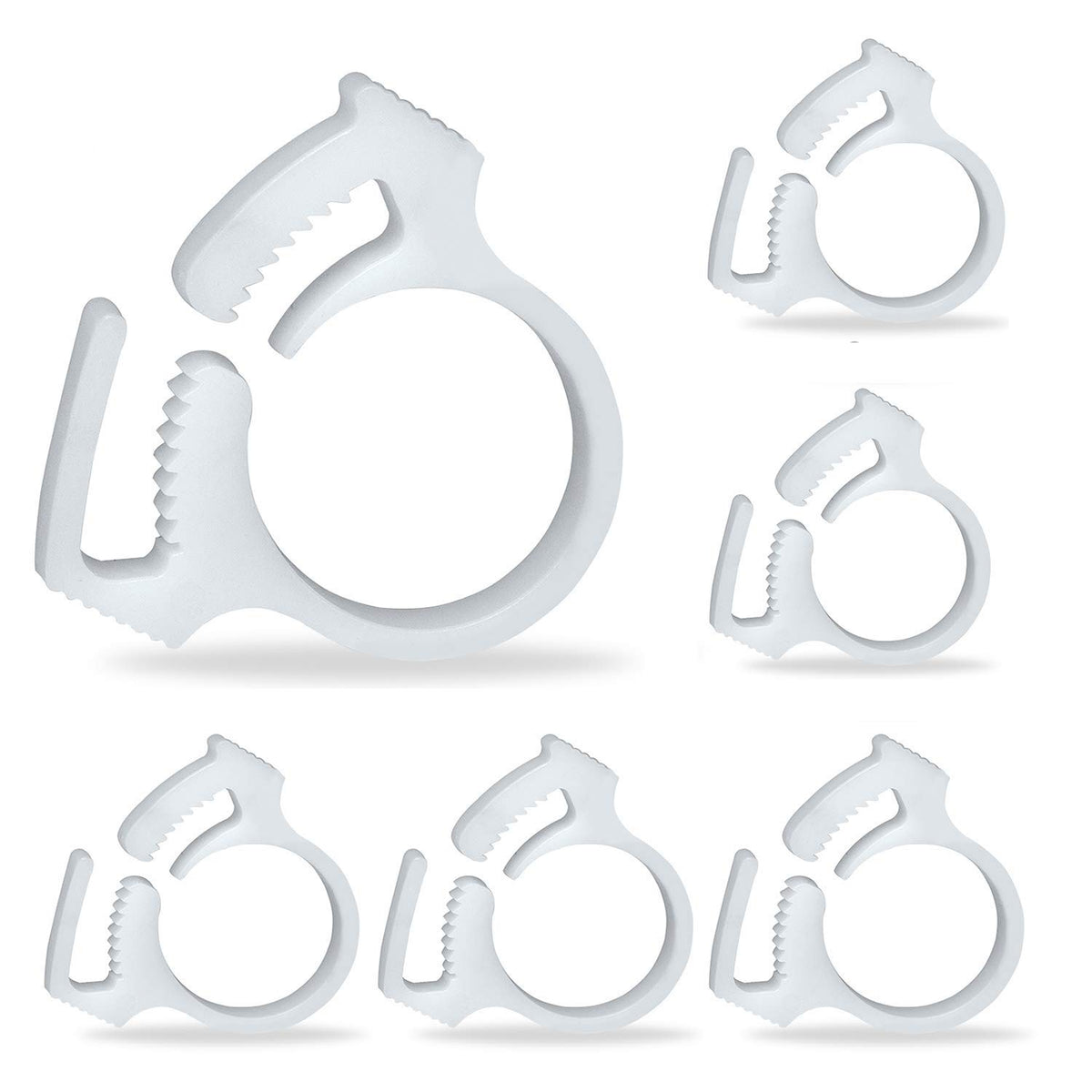 HENMI 6-pack clamp pack securing sweep hose for Polaris cleaners