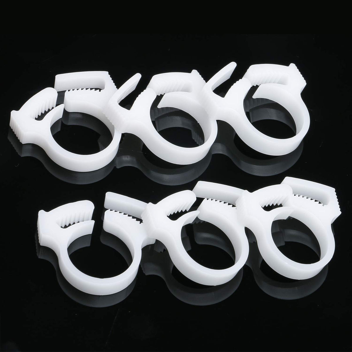 HENMI six-pack of clamps for ready pool maintenance