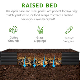 Henshwon open-bottom drainage design promotes deep roots and soil aeration.