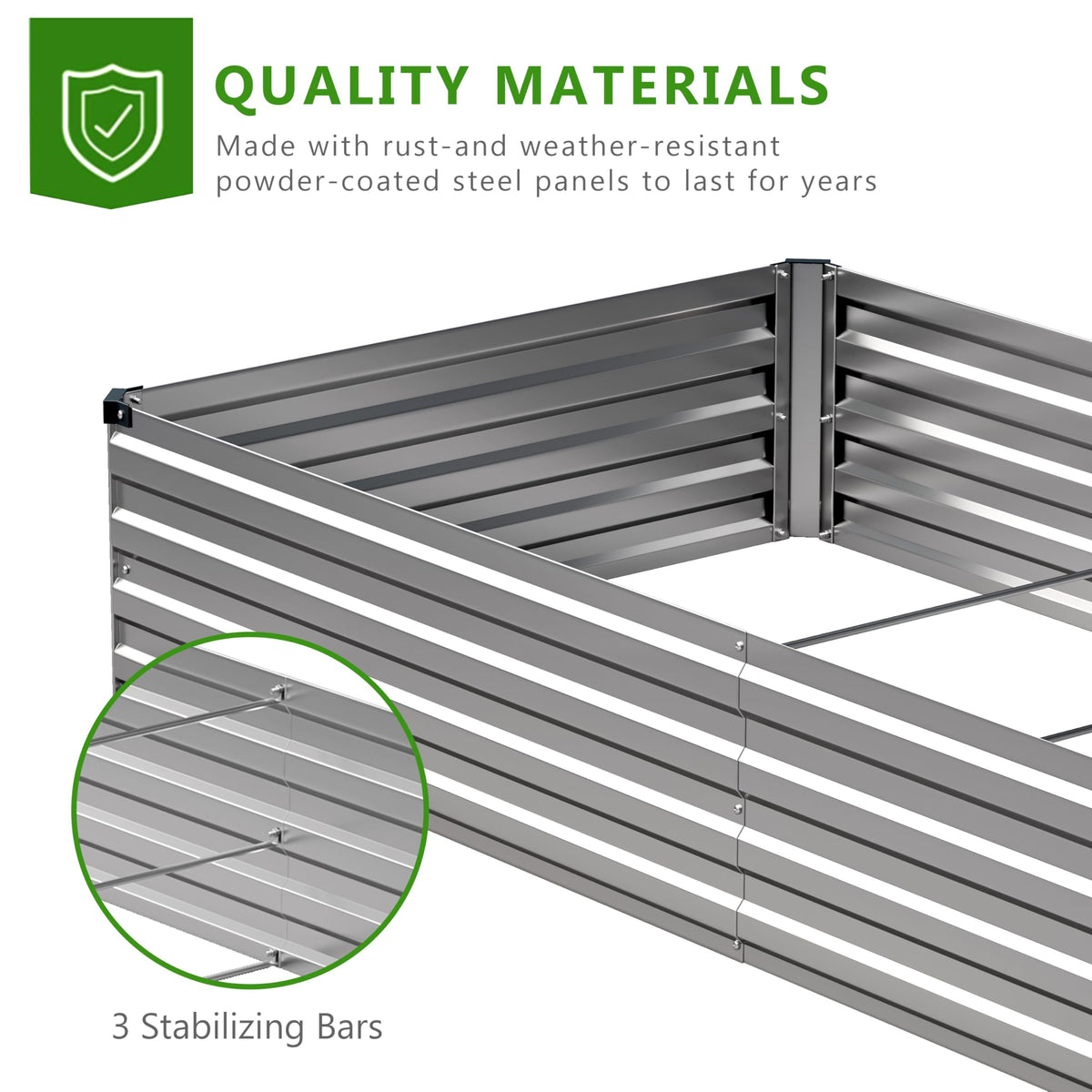 Henshwon rubber-sealed edges reduce sharp hazards for safe family gardening.